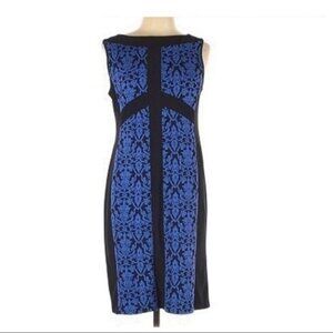 Size 12 R&M Richards Stealth Cocktail Dress